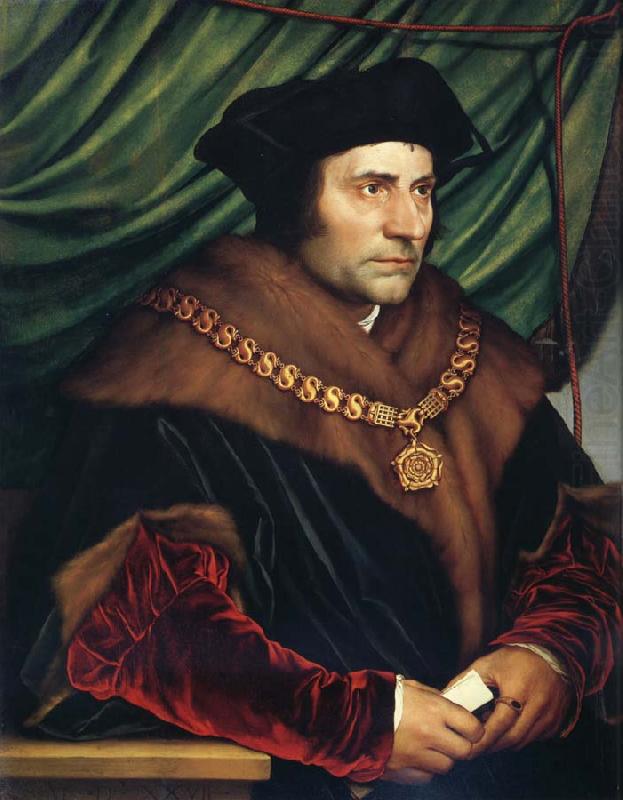 Sir thomas more, Hans holbein the younger